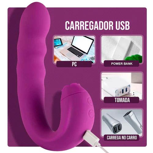 Vibrador Ponto G com Cabeça Rotativa - Valkyrie - prazervip