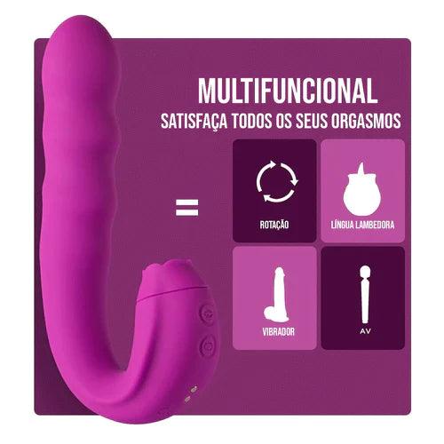 Vibrador Ponto G com Cabeça Rotativa - Valkyrie - prazervip