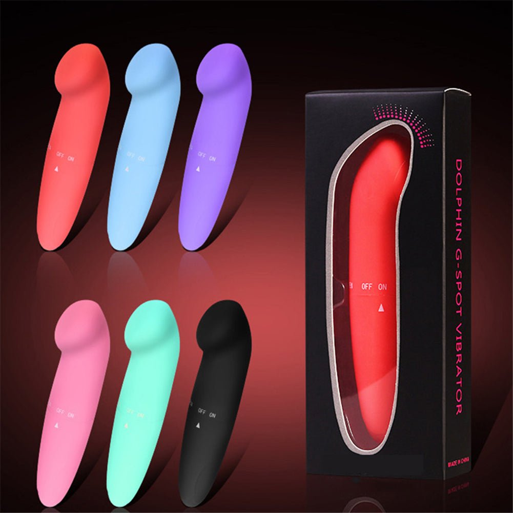 Mini Vibrador Bullet Feminino Golfinho Estimulador de Ponto G - prazervip