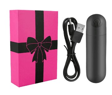 Mini Vibrador e Estimulador Bullet com 10 Velocidades Intensas - prazervip