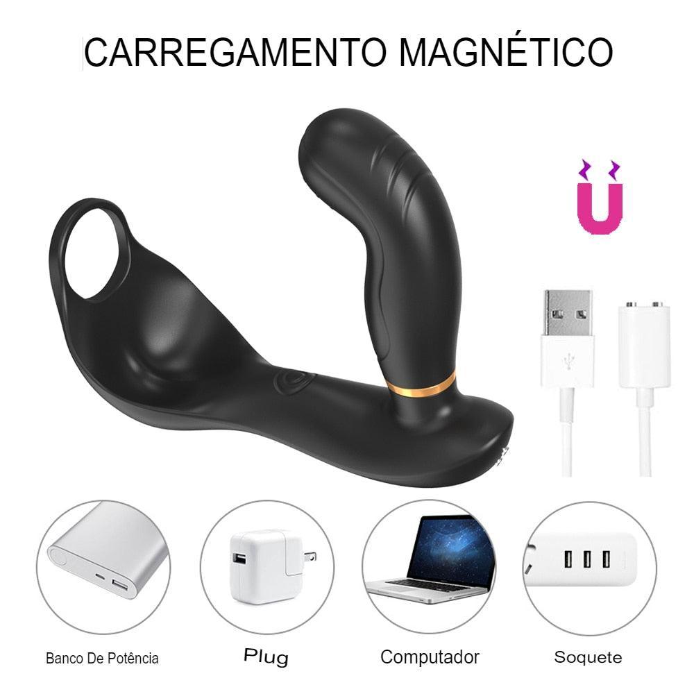 Vibrador 4 em 1 - Delírio Anal