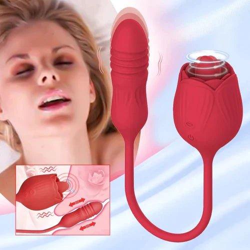 Vibrador Rosa Lótus 10 modos - prazervip